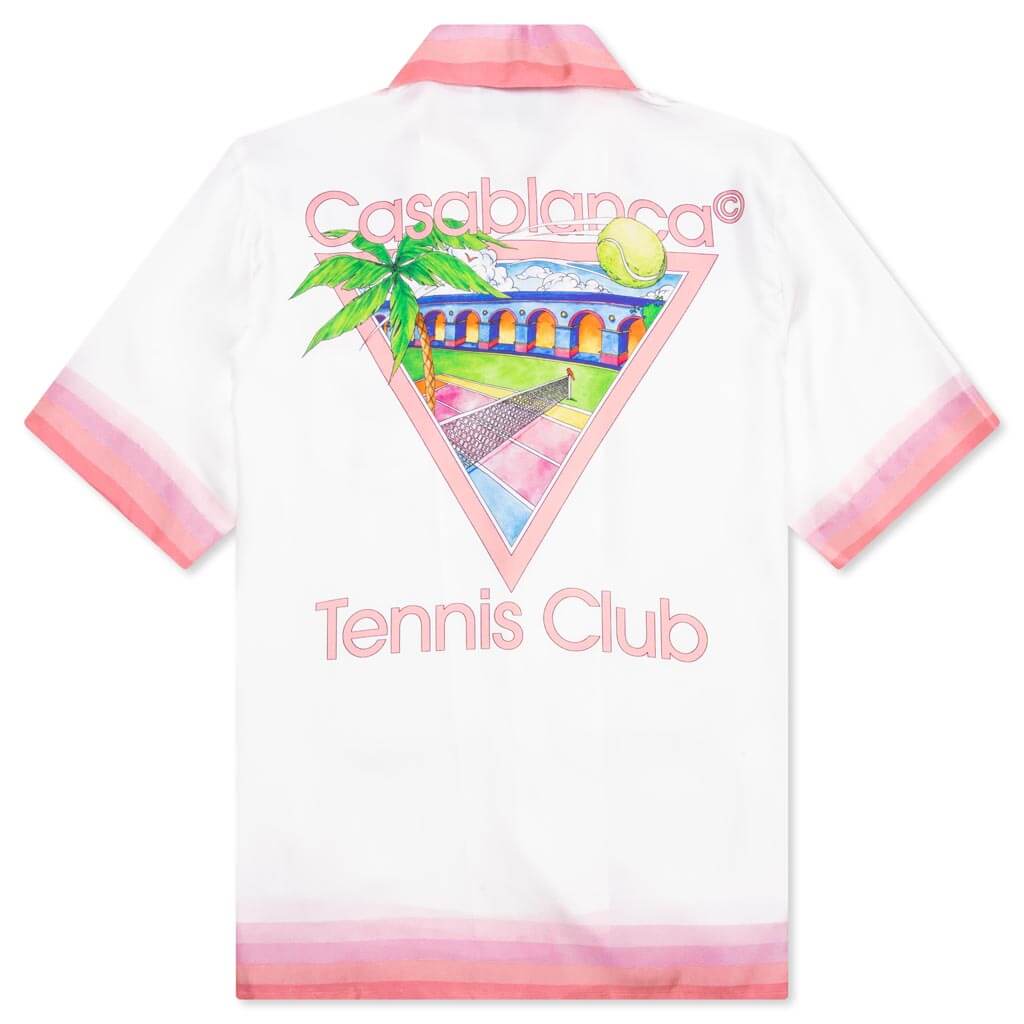 Cuban Collar S/S Shirt - Tennis Club Icon