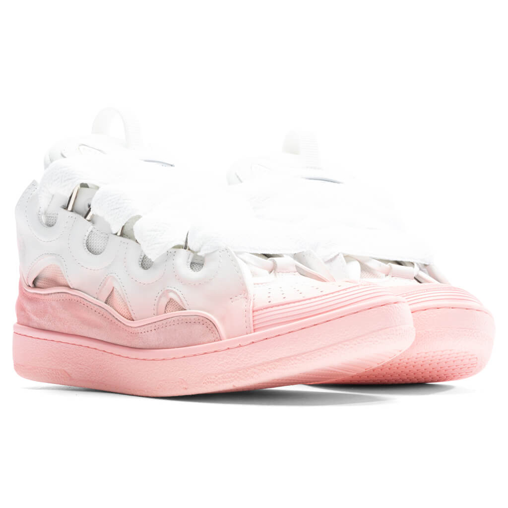 Curb Sneakers - Pink/White