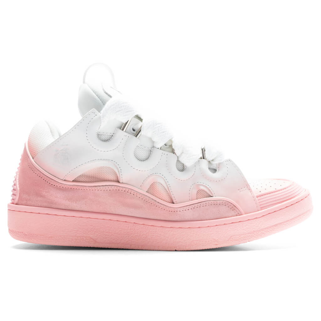 Curb Sneakers - Pink/White