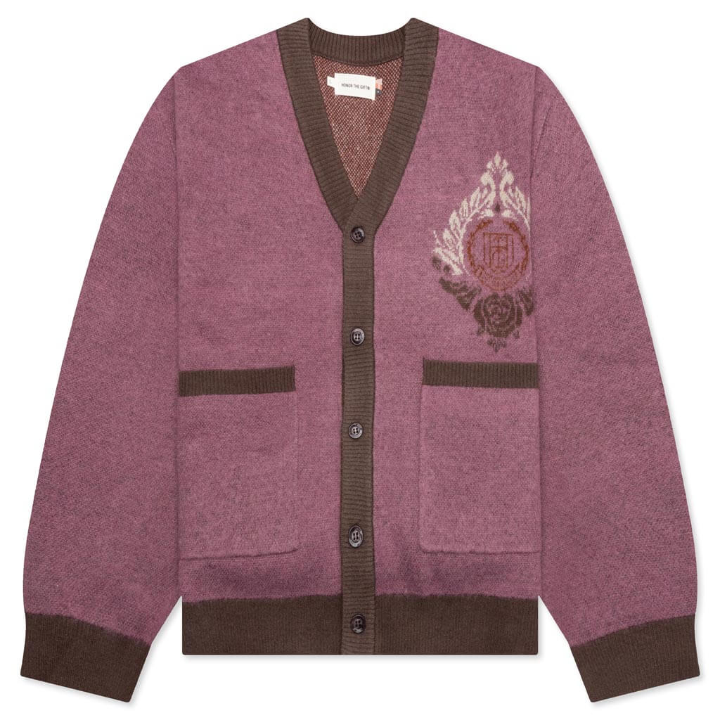 Holiday HTG Cardigan - Mauve