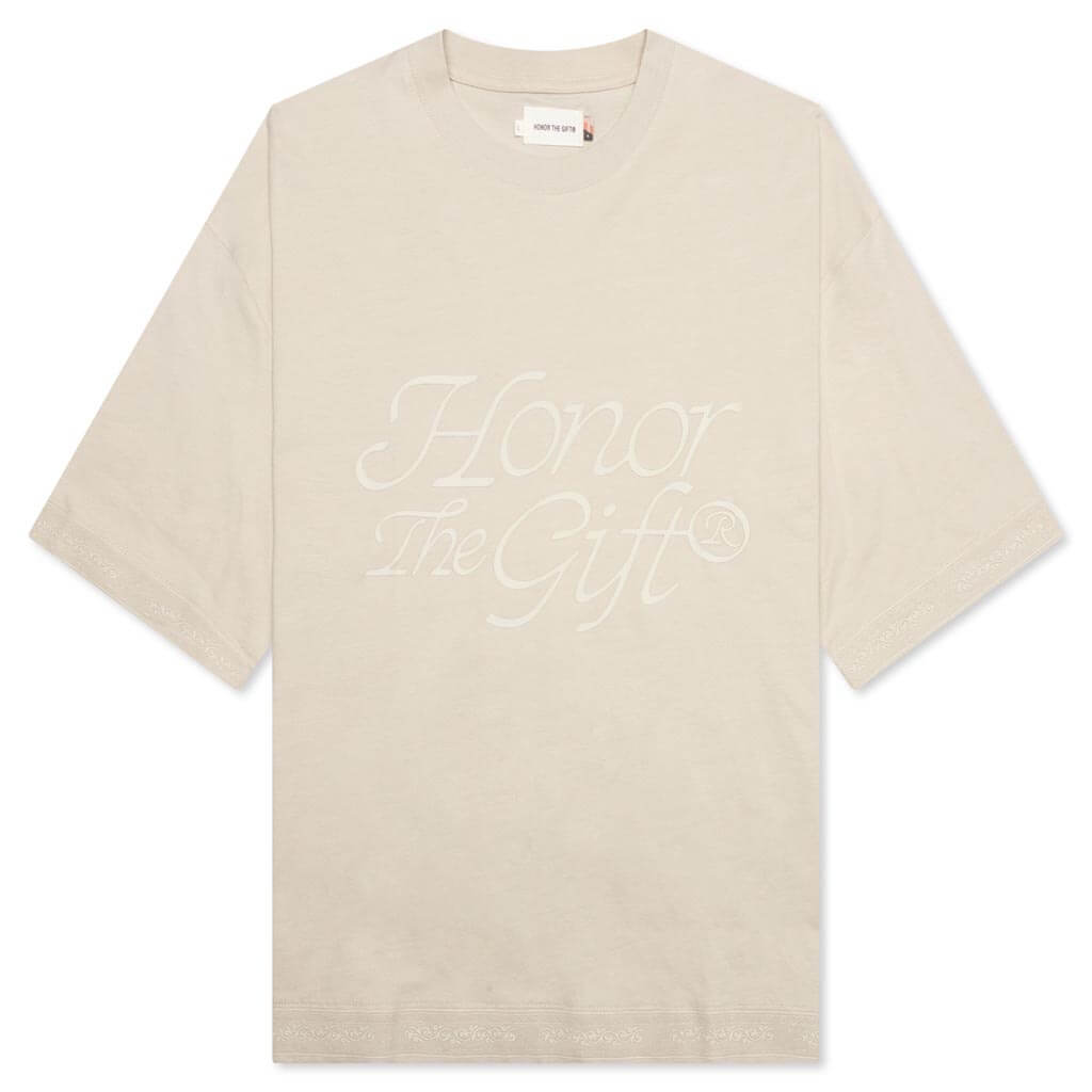 Holiday HTG H Box Tee - Bone