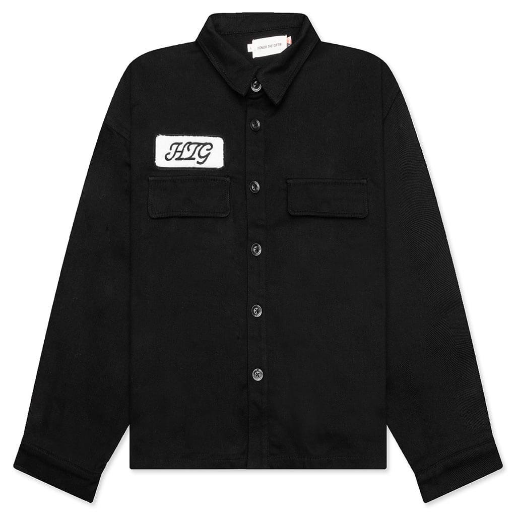 Holiday HTG L/S Work Shirt - Black