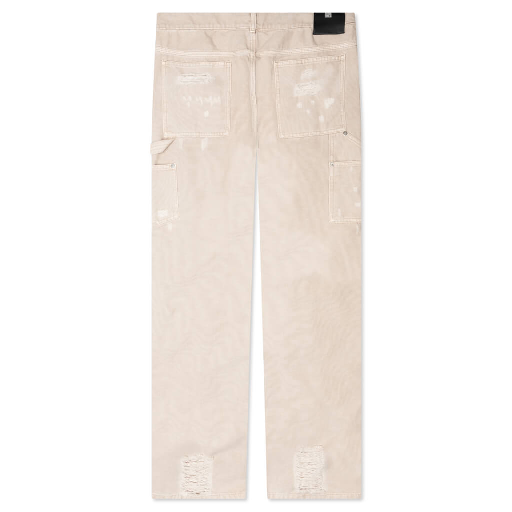 Destroyed Carpenter Pant - Off-White, , large image number null
