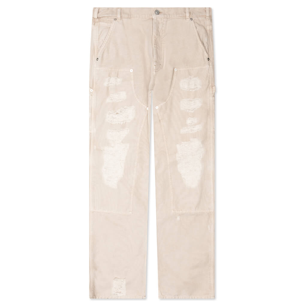 Destroyed Carpenter Pant - Off-White, , large image number null