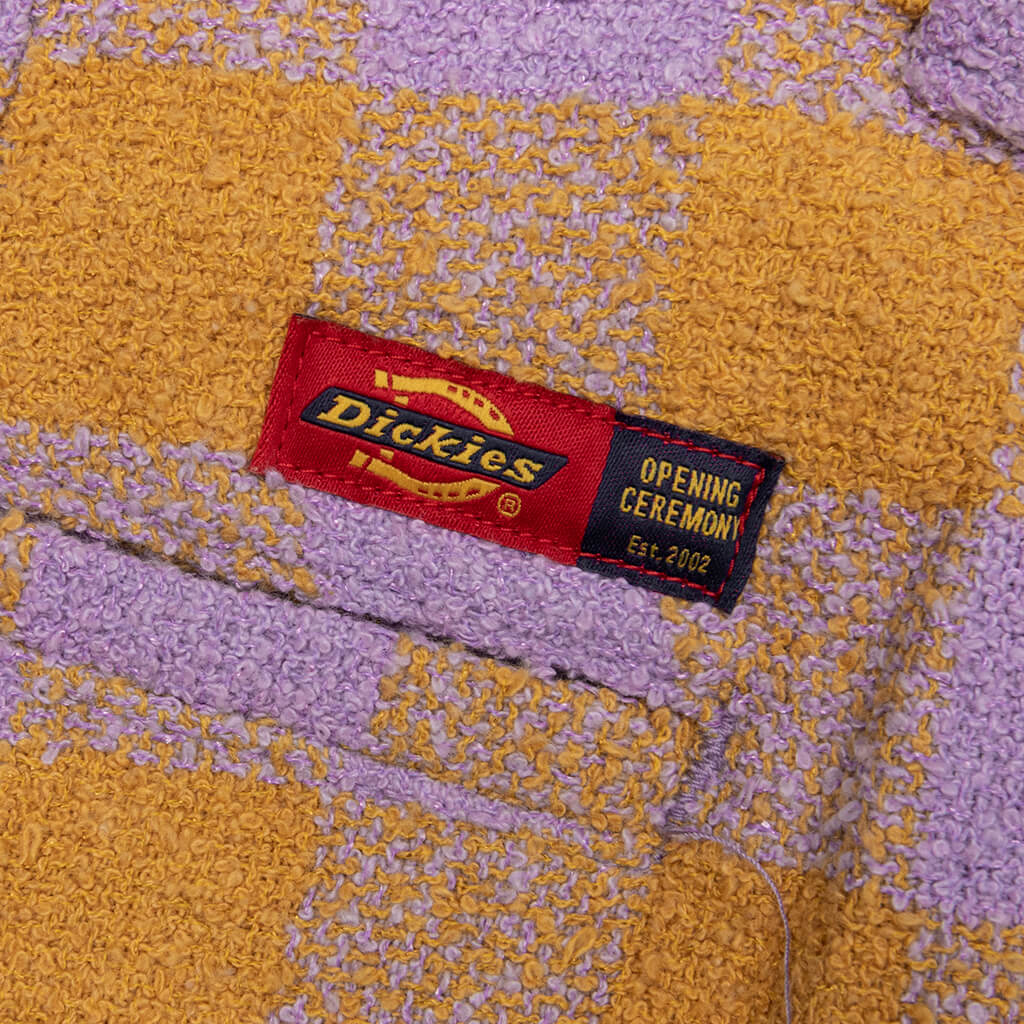 Dickies x Opening Ceremony Tweed Pants - Lilac Plaid, , large image number null