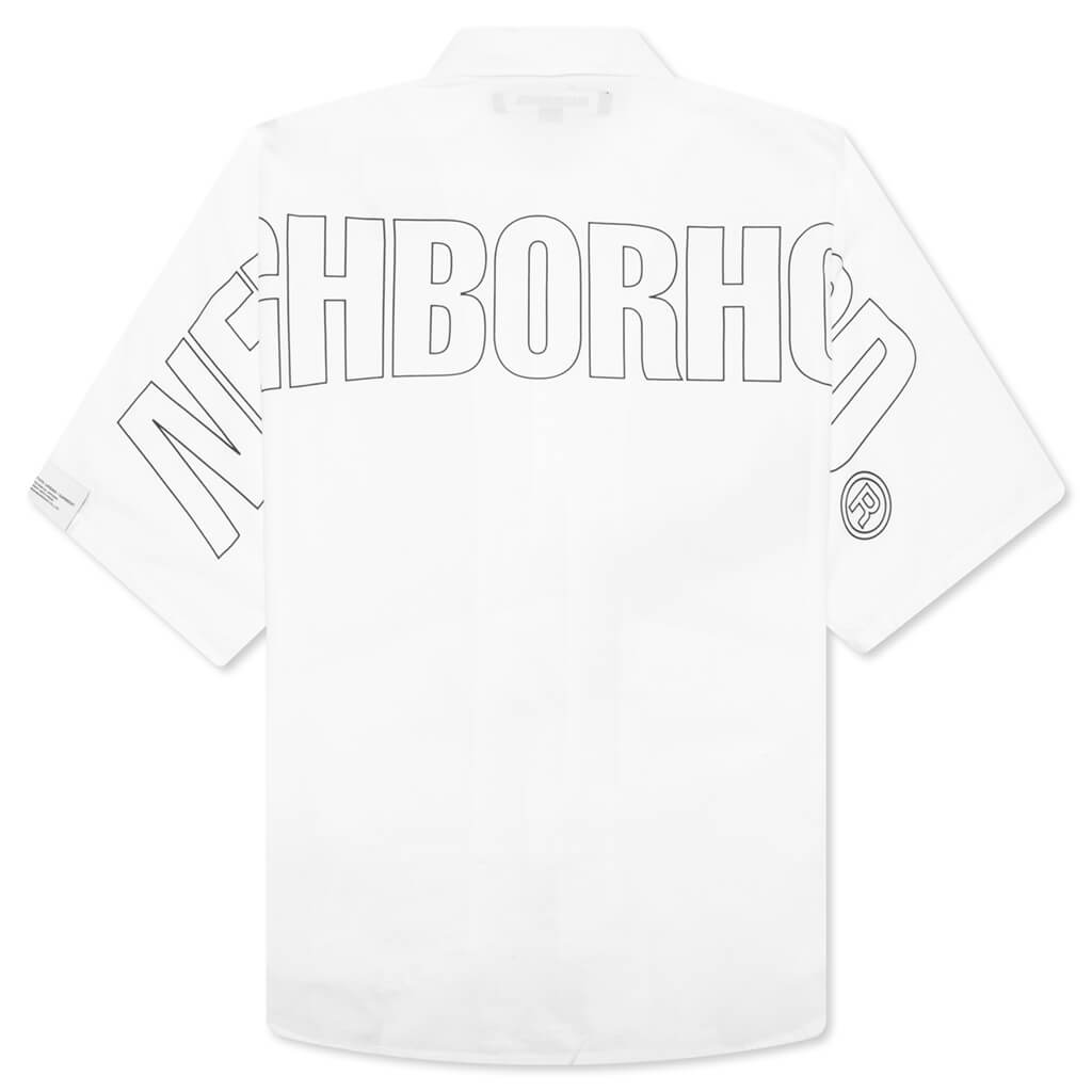 Dolmansleeve Shirt SS - White