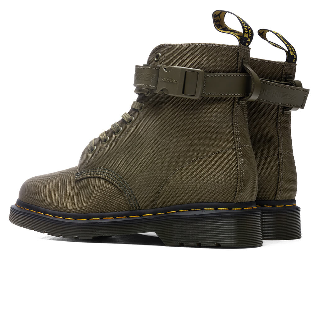 Dr. Martens x Futura 1460 DMS Olive Extra Tough 50/50 - Olive, , large image number null