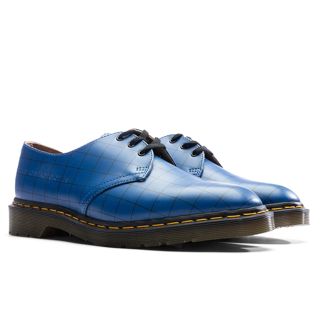 Dr. Martens x Undercover 1461 Check Smooth - Blue