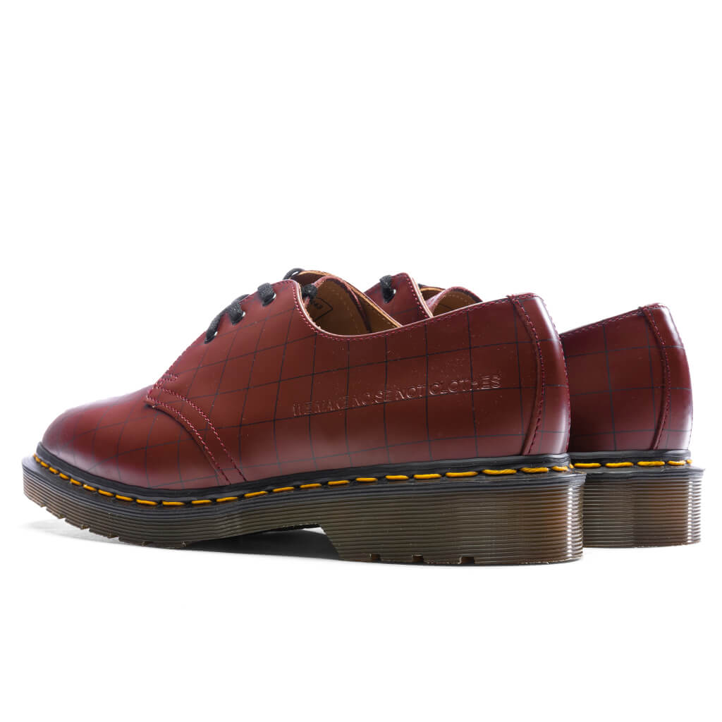 Dr. Martens x Undercover 1461 Check Smooth - Cherry Red, , large image number null