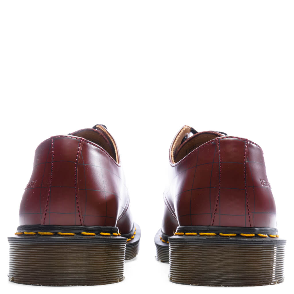 Dr. Martens x Undercover 1461 Check Smooth - Cherry Red, , large image number null
