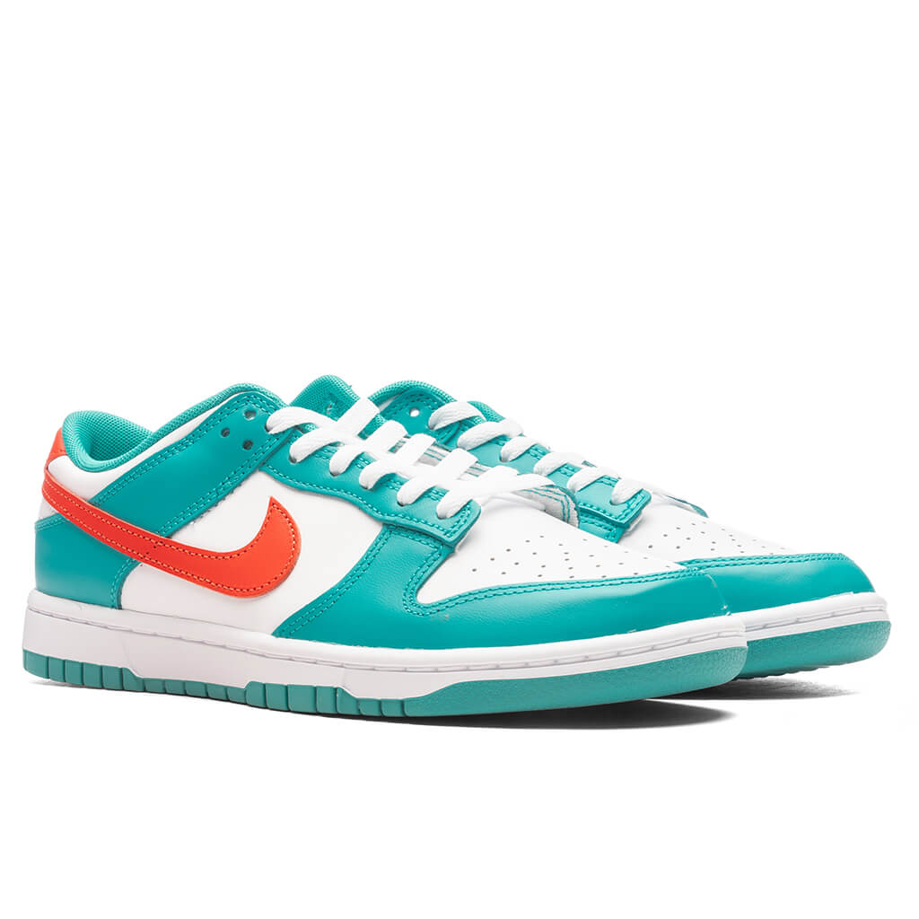 Dunk Low Retro 'Miami Dolphins' - White/Cosmic Clay/Dusty Cactus