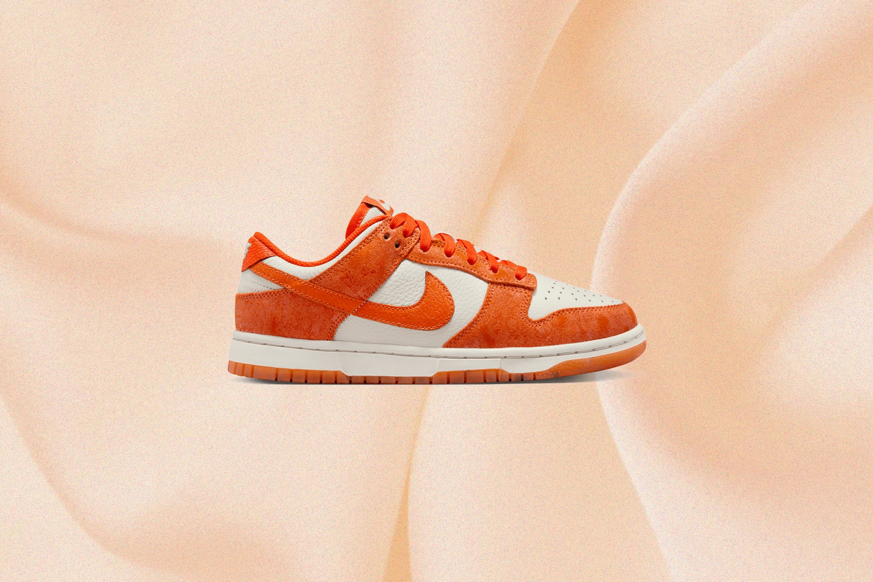 Dunk Low Women's - Light Bone/Safety Orange/Laser Orange, , large image number null