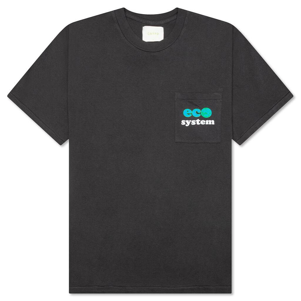 Eco System S/S Tee - Charcoal
