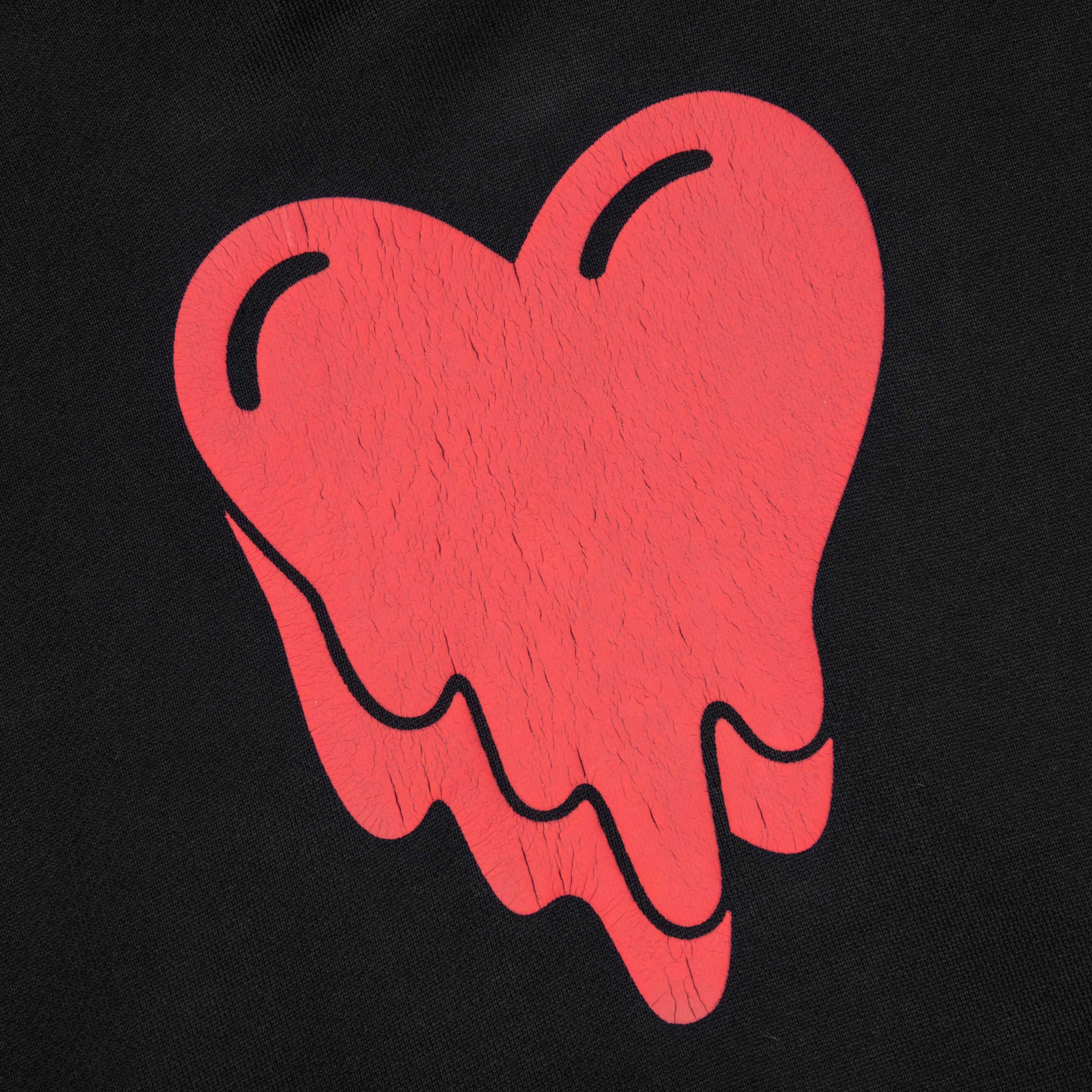 Heart Logo Hoodie - Black, , large image number null