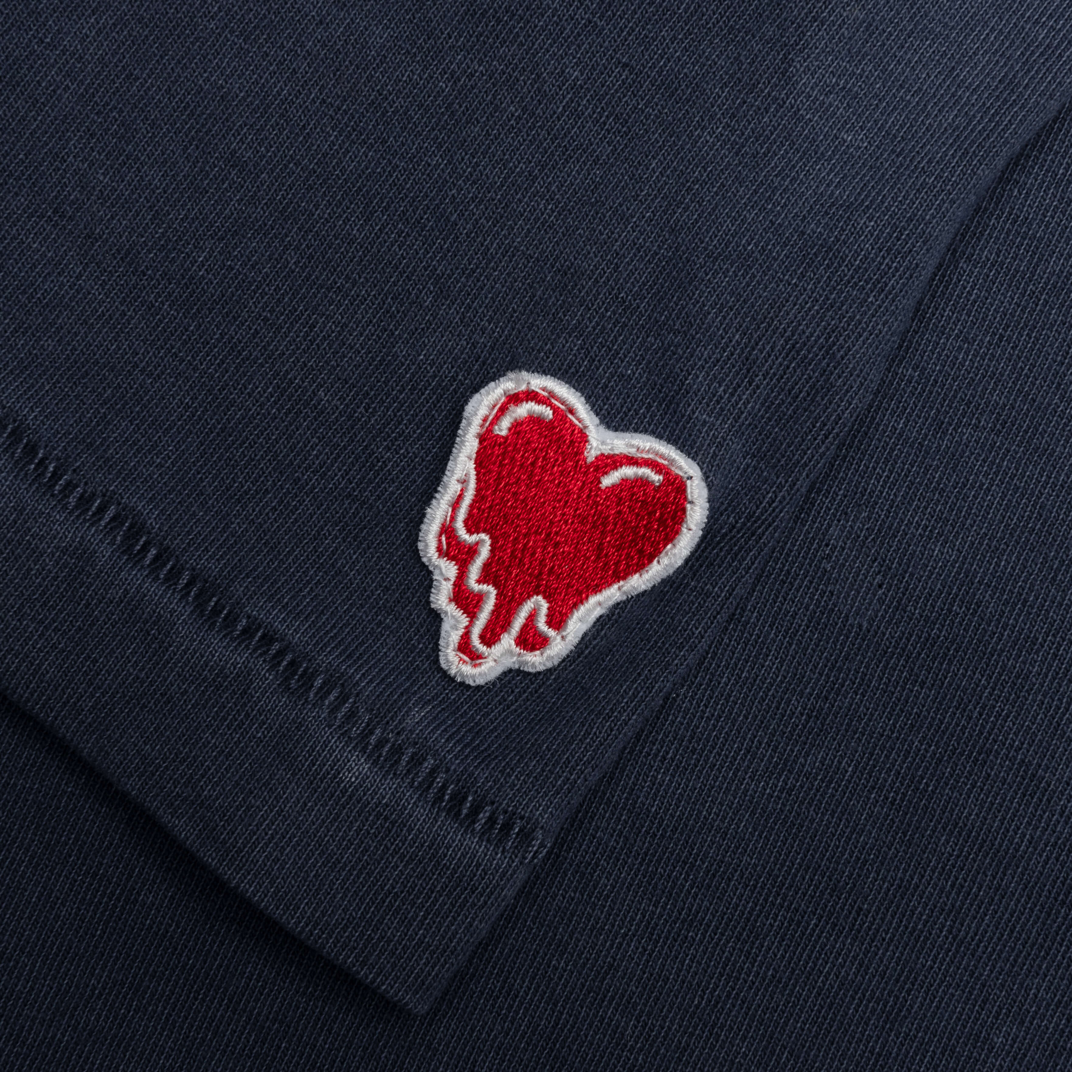 Heart Logo Tee - Navy, , large image number null