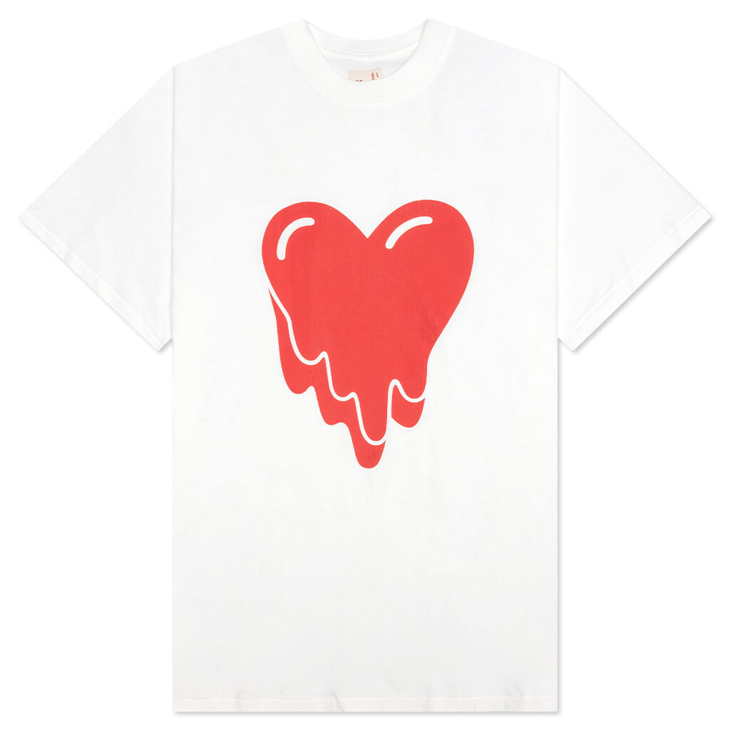 Heart Logo Tee - White