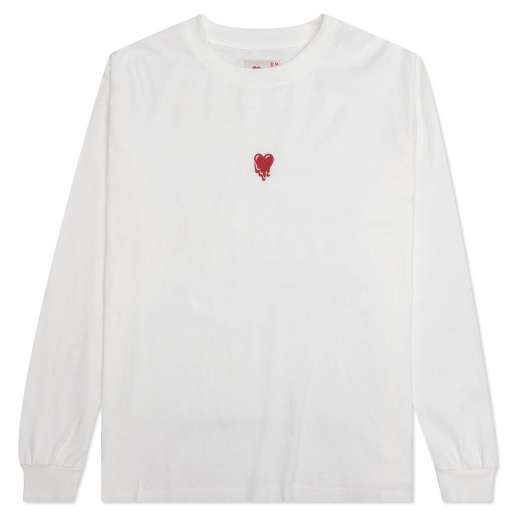 Multi Logo L/S Tee - White, , large image number null