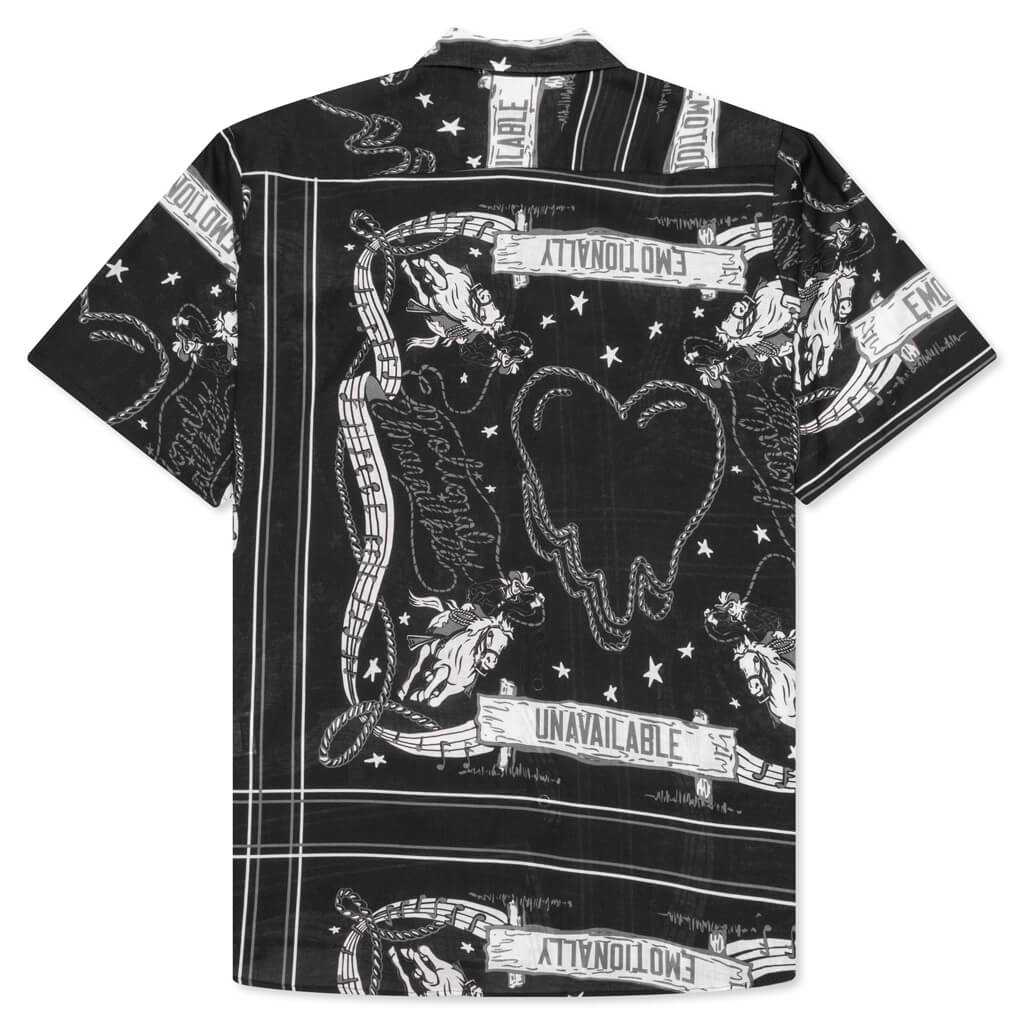 Rodeo Bandana S/S Shirt - Black