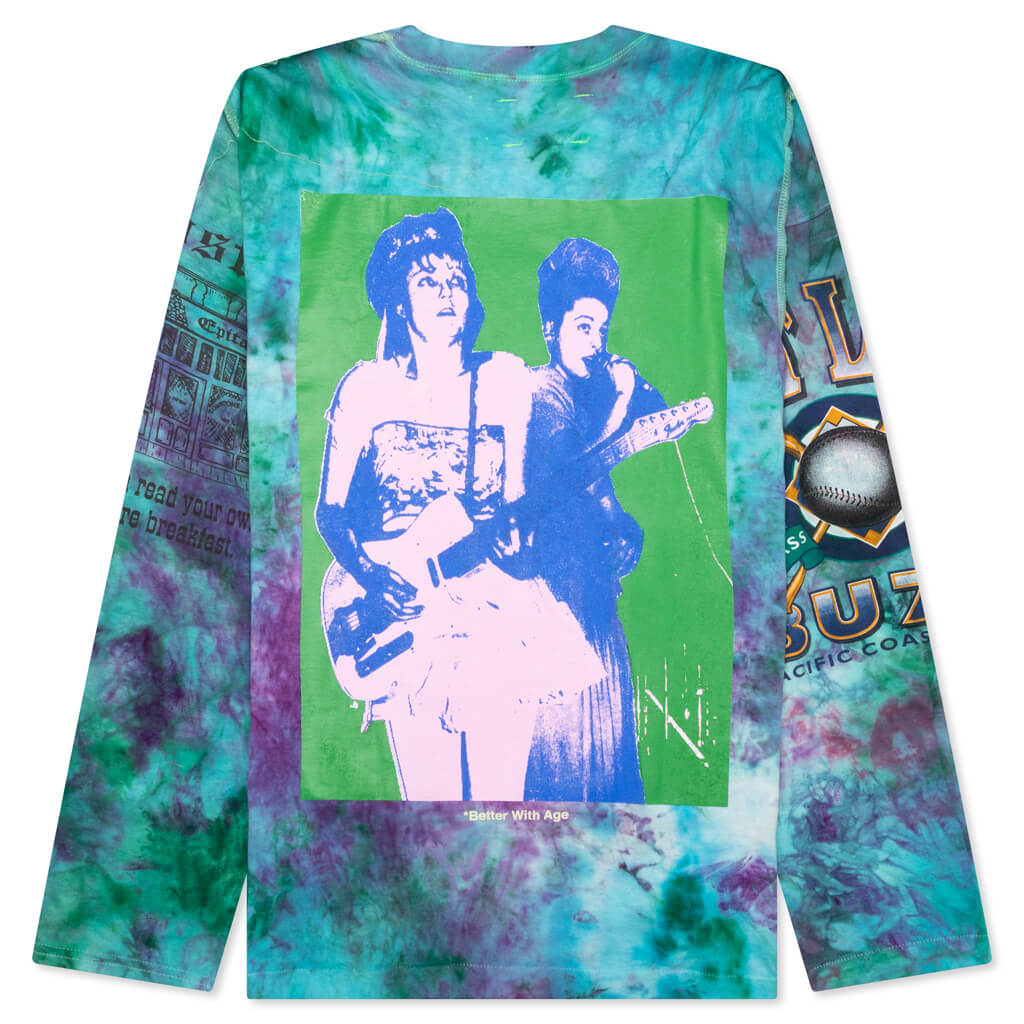 Encore Tie Dye Reversible L/S Tee - Multi, , large image number null