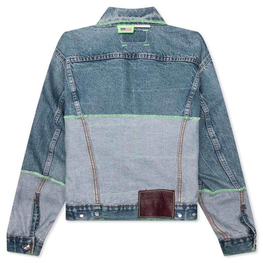 Escapade Reversible Denim Jacket - Blue