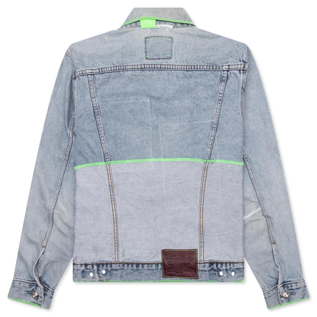 Escapade Reversible Denim Jacket - Blue