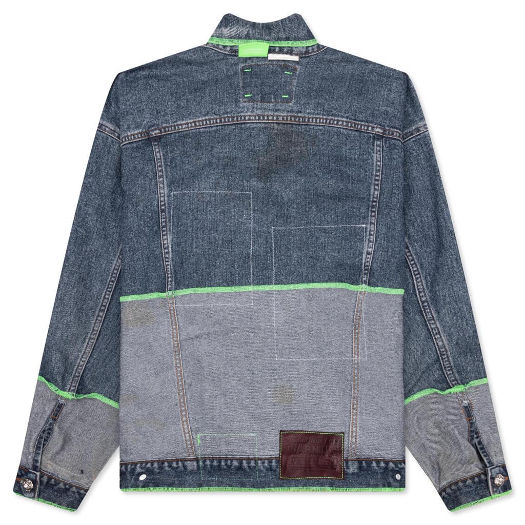 Escapade Reversible Denim Jacket - Blue