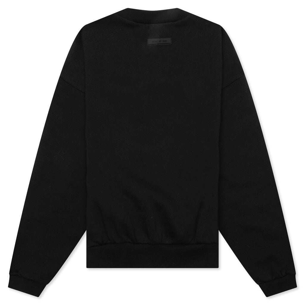 Kids Crewneck - Jet Black