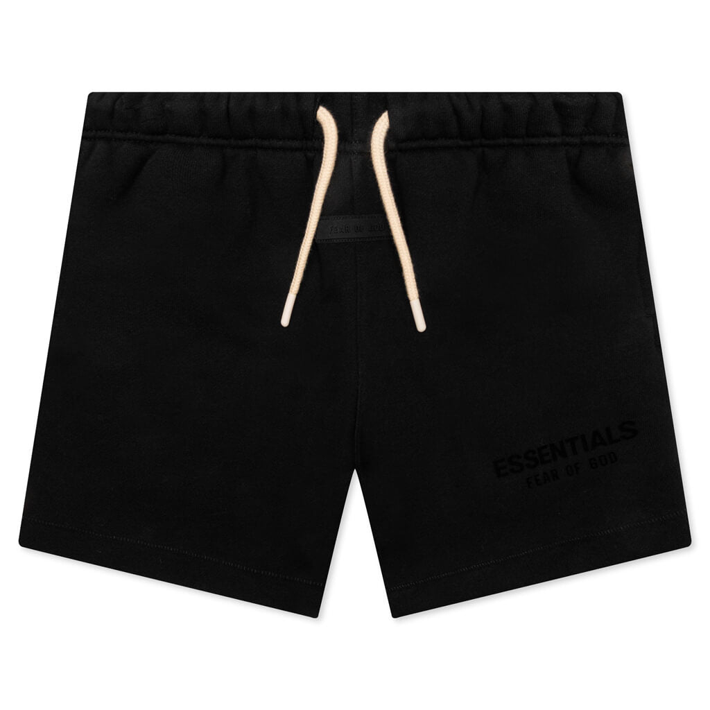 Kids Sweatshort - Jet Black