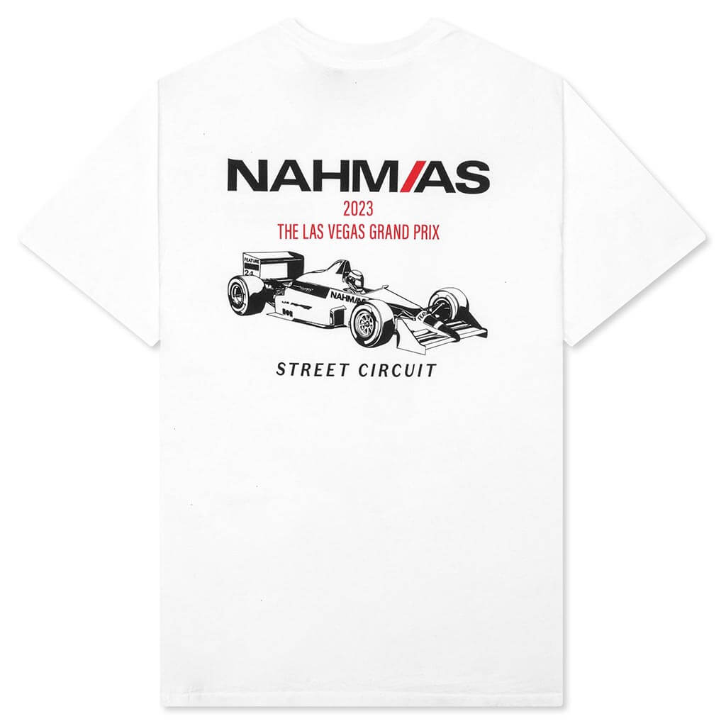 Feature x Nahmias F1 Racecar Tee - White