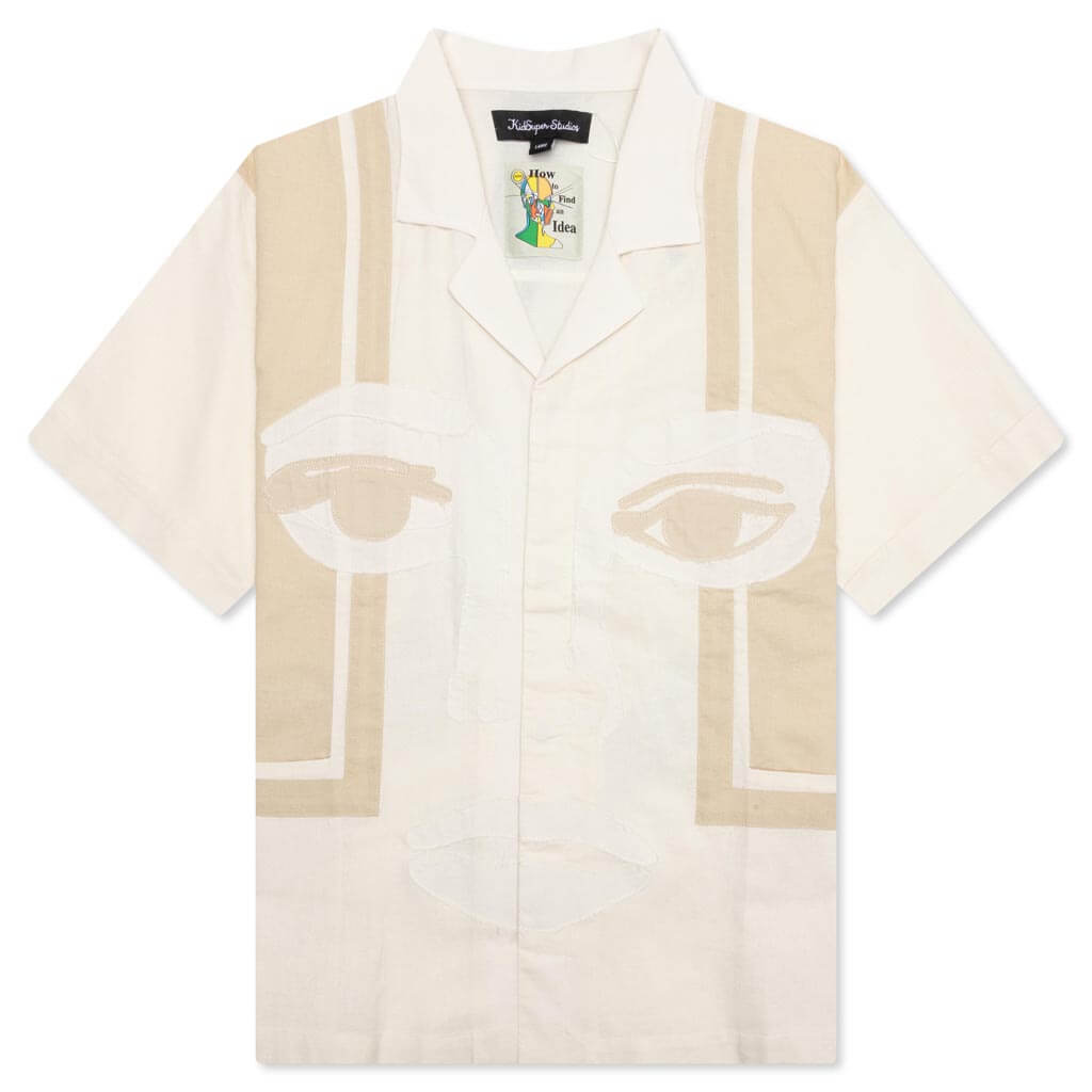 Face Camo Shirt - Cream