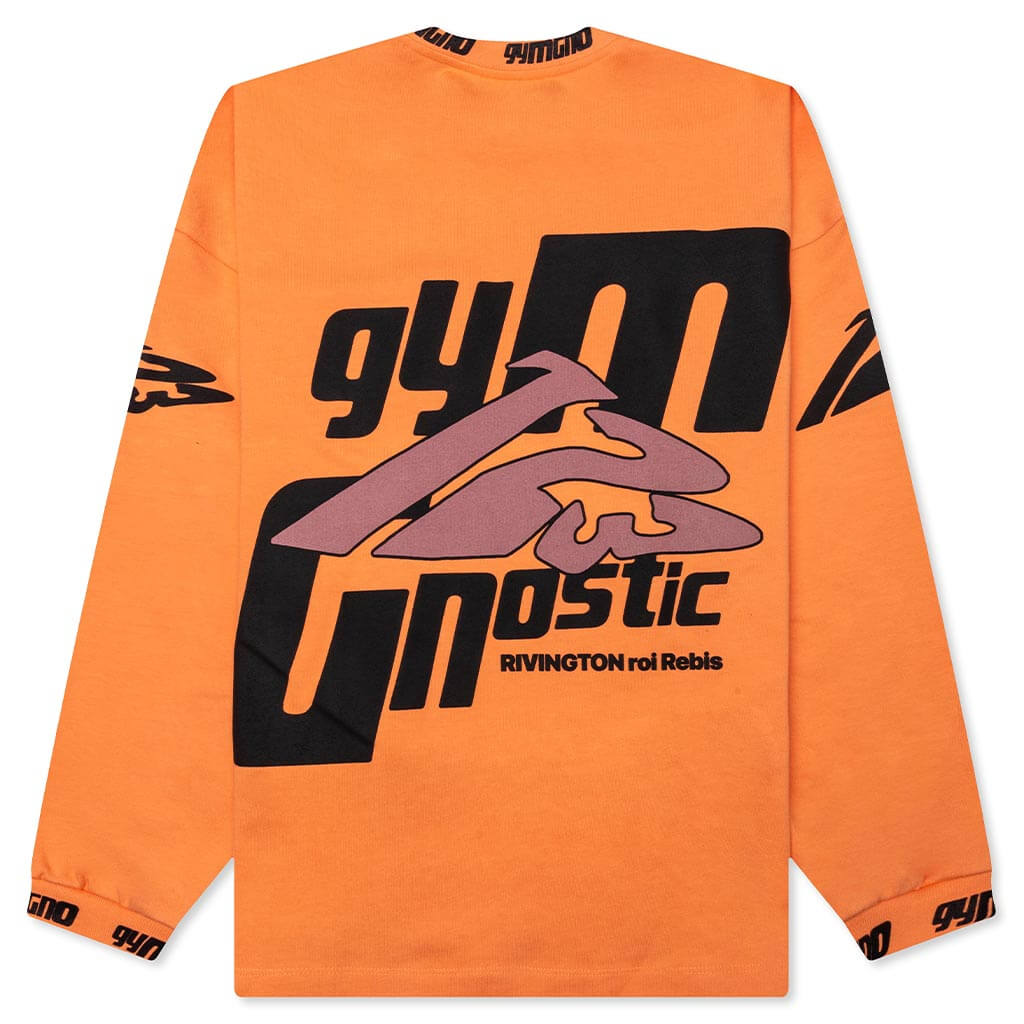 Fasting For Faster L/S Tee - Orange, , large image number null