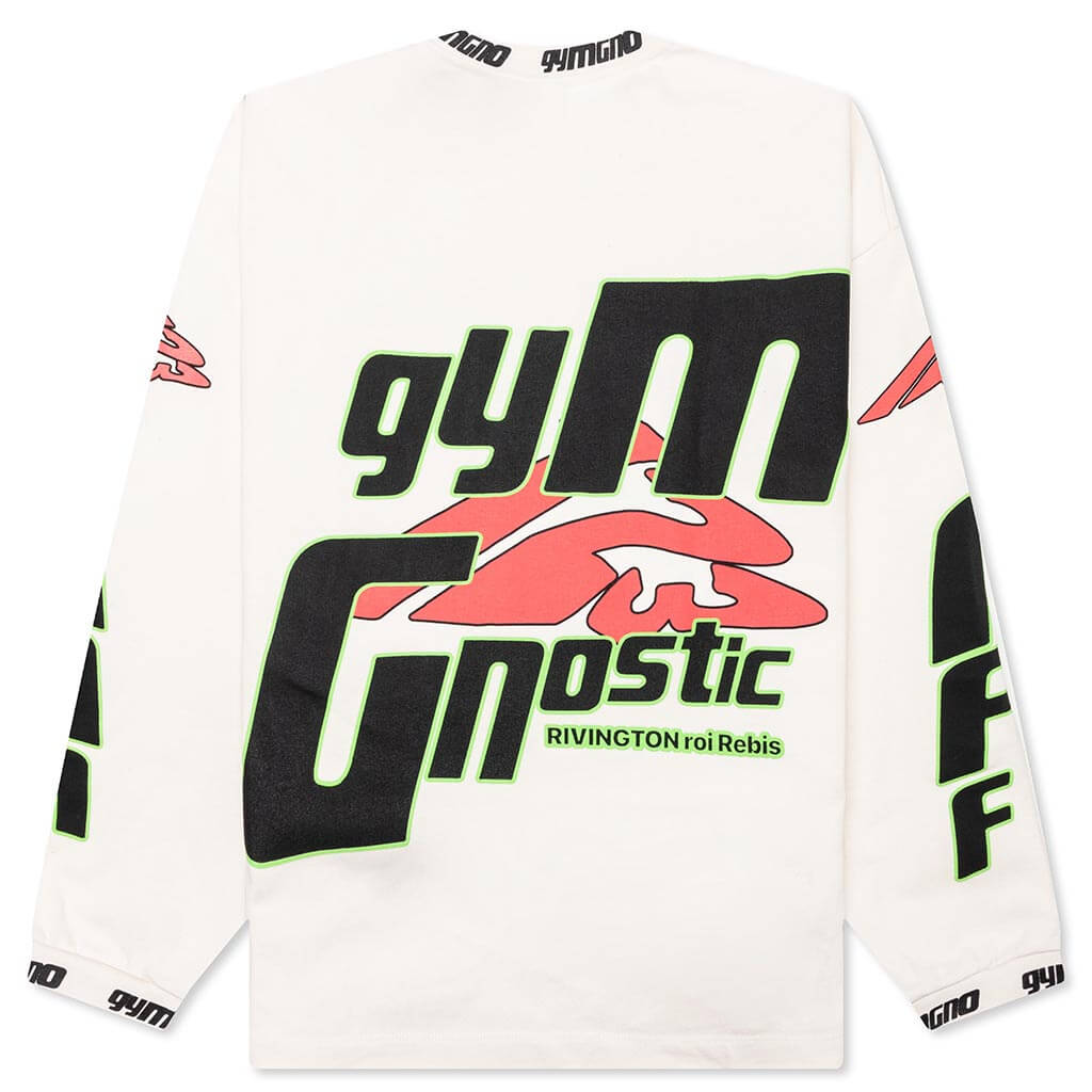 Fasting For Faster L/S Tee - Vintage White