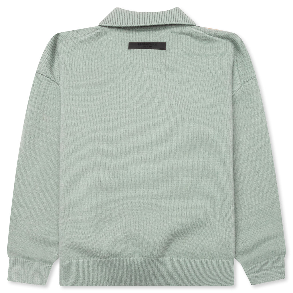 Kid's Knit Polo - Sycamore