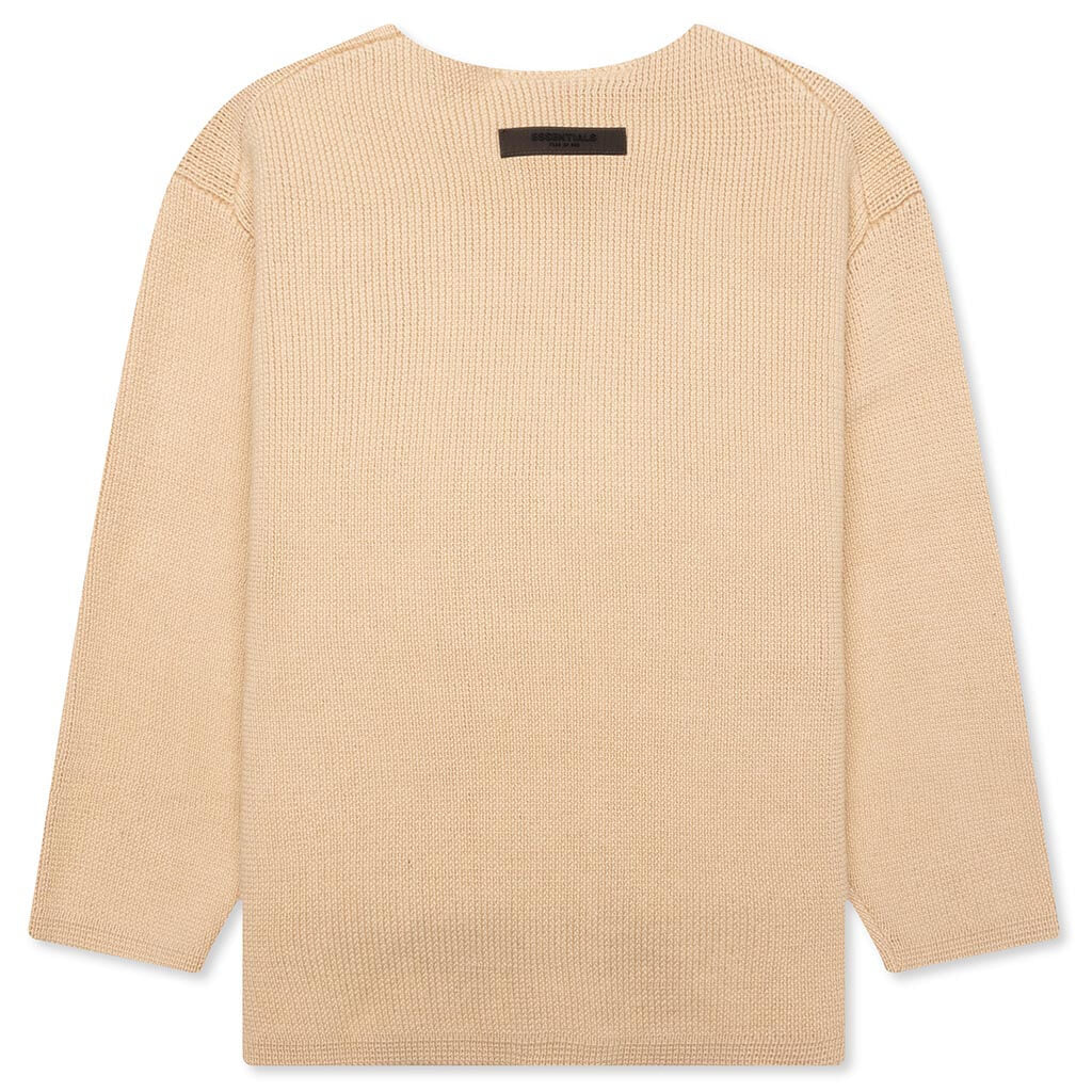 Kid's Raw Sweater - Sand, , large image number null