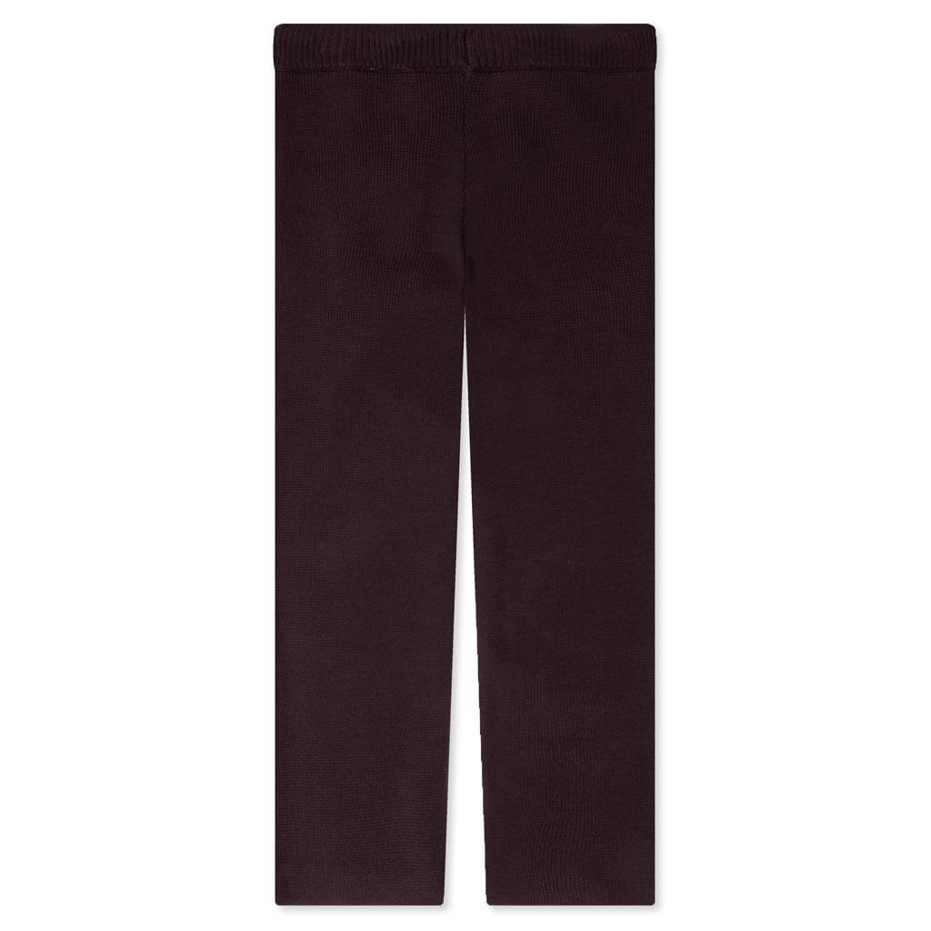 Kid's Relaxed Knit Sweatpant - Plum