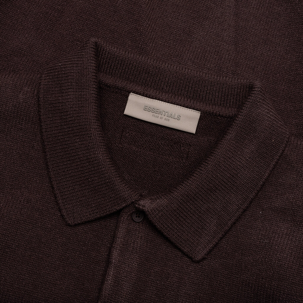 L/S Polo - Plum, , large image number null