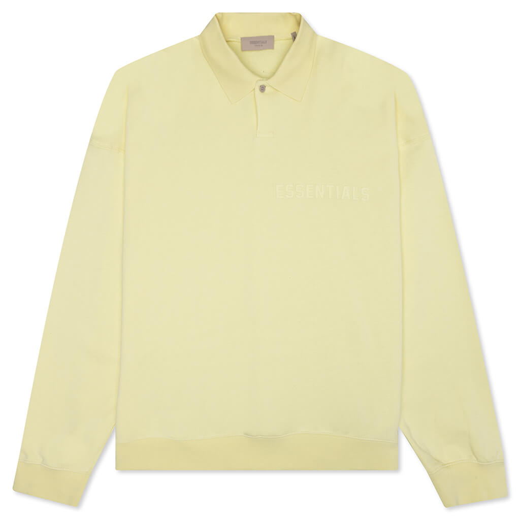 Essentials L/S Polo - Canary, , large image number null