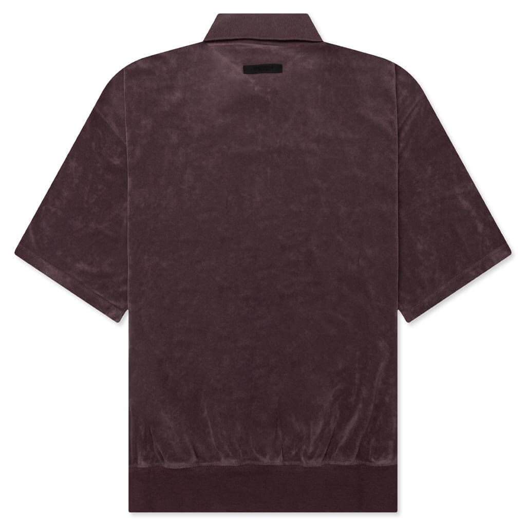 S/S Polo - Plum, , large image number null