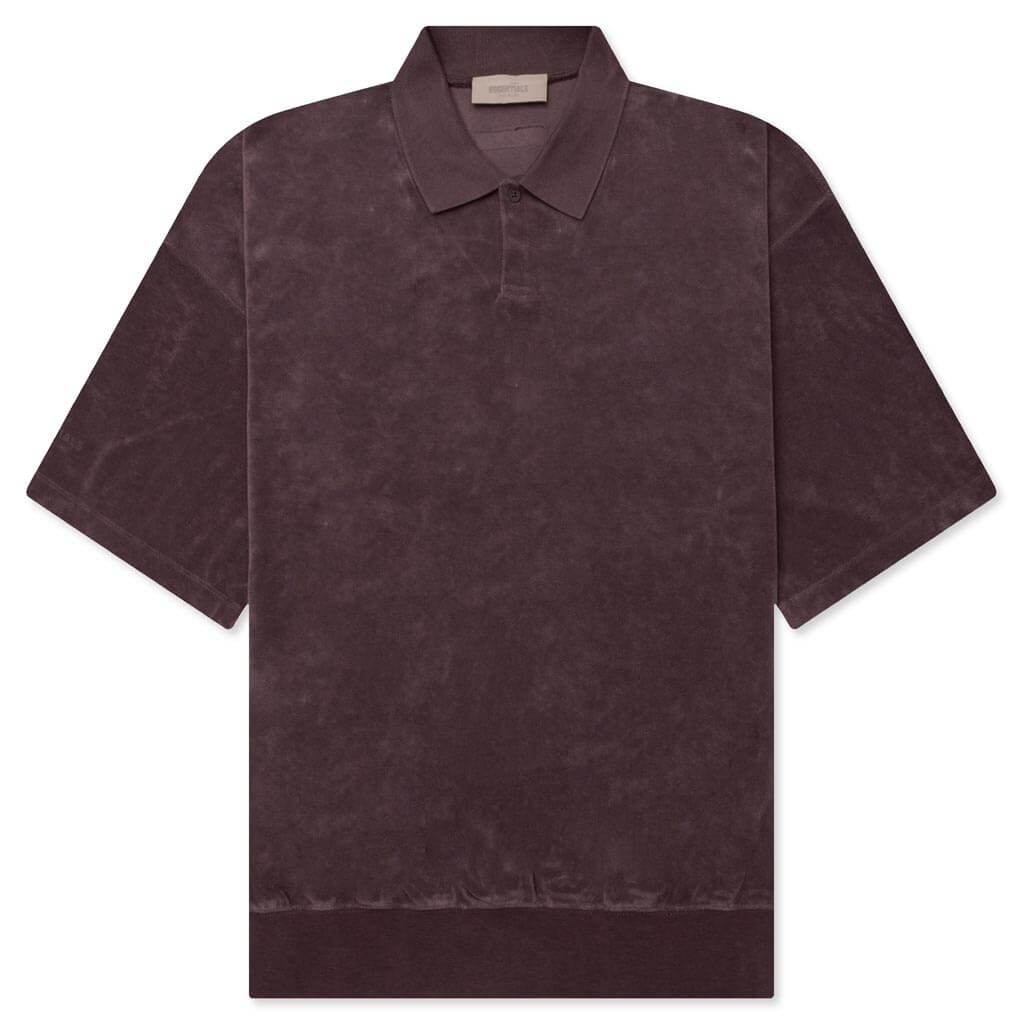 S/S Polo - Plum, , large image number null