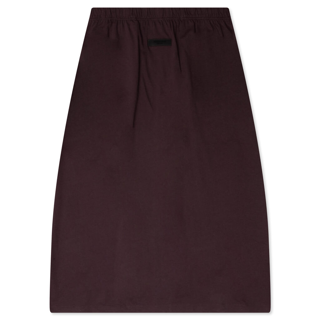 Women's Long Skirt - Plum, , large image number null