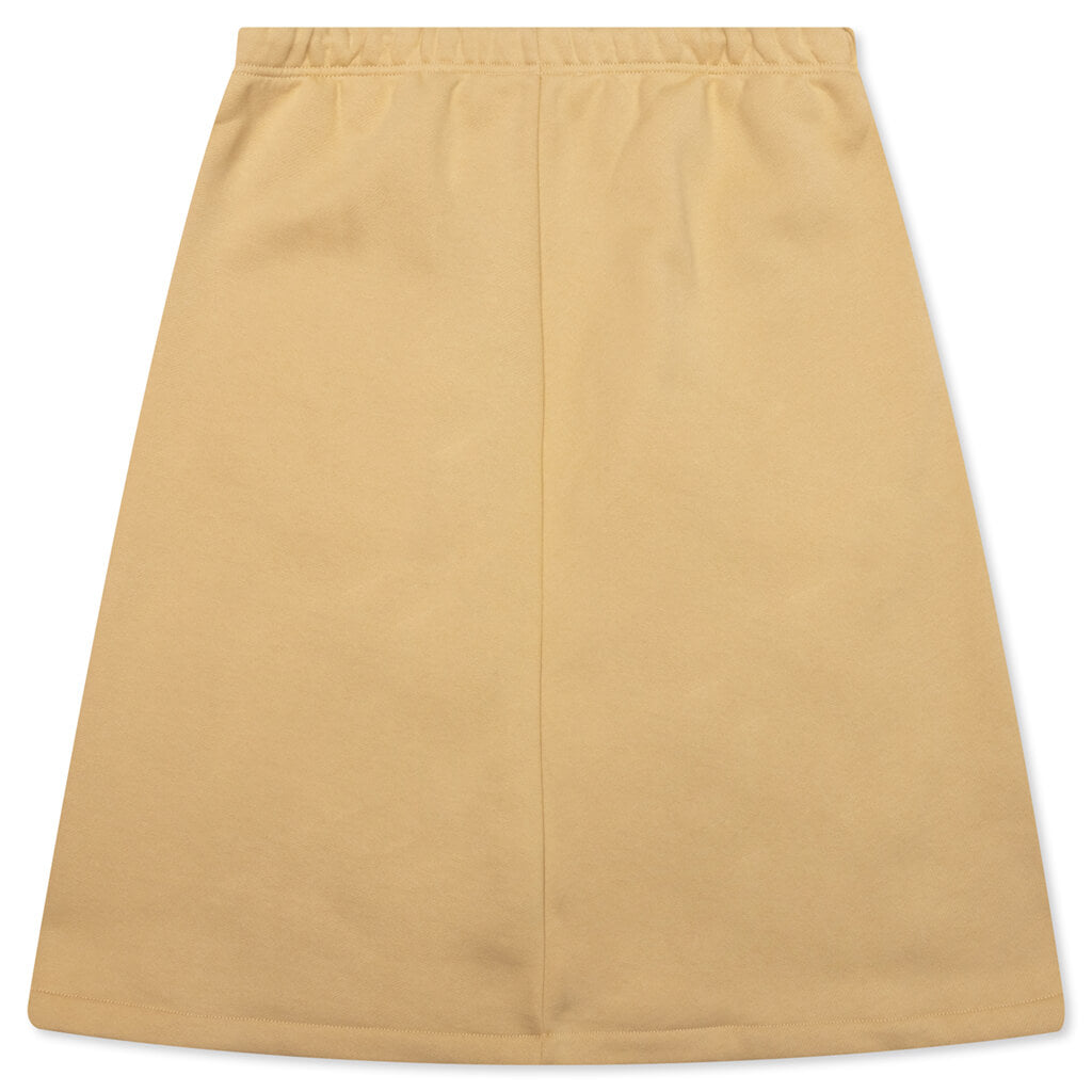 Women's Midlength Skirt - Sand