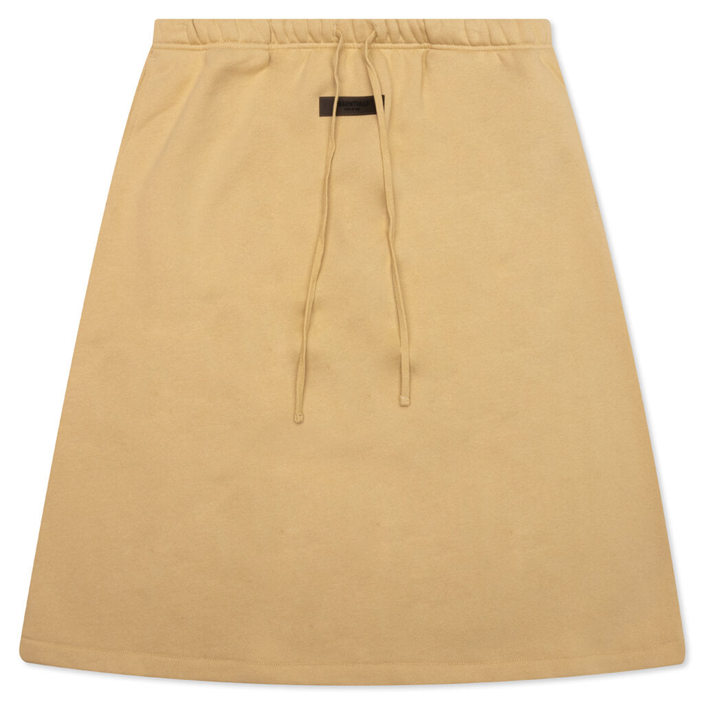 Women's Midlength Skirt - Sand