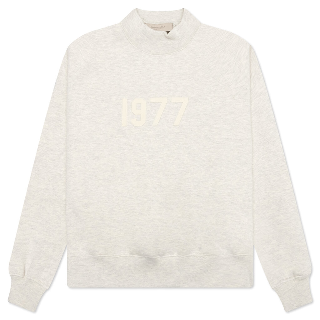 Essentials Kid's Crewneck - Light Oatmeal