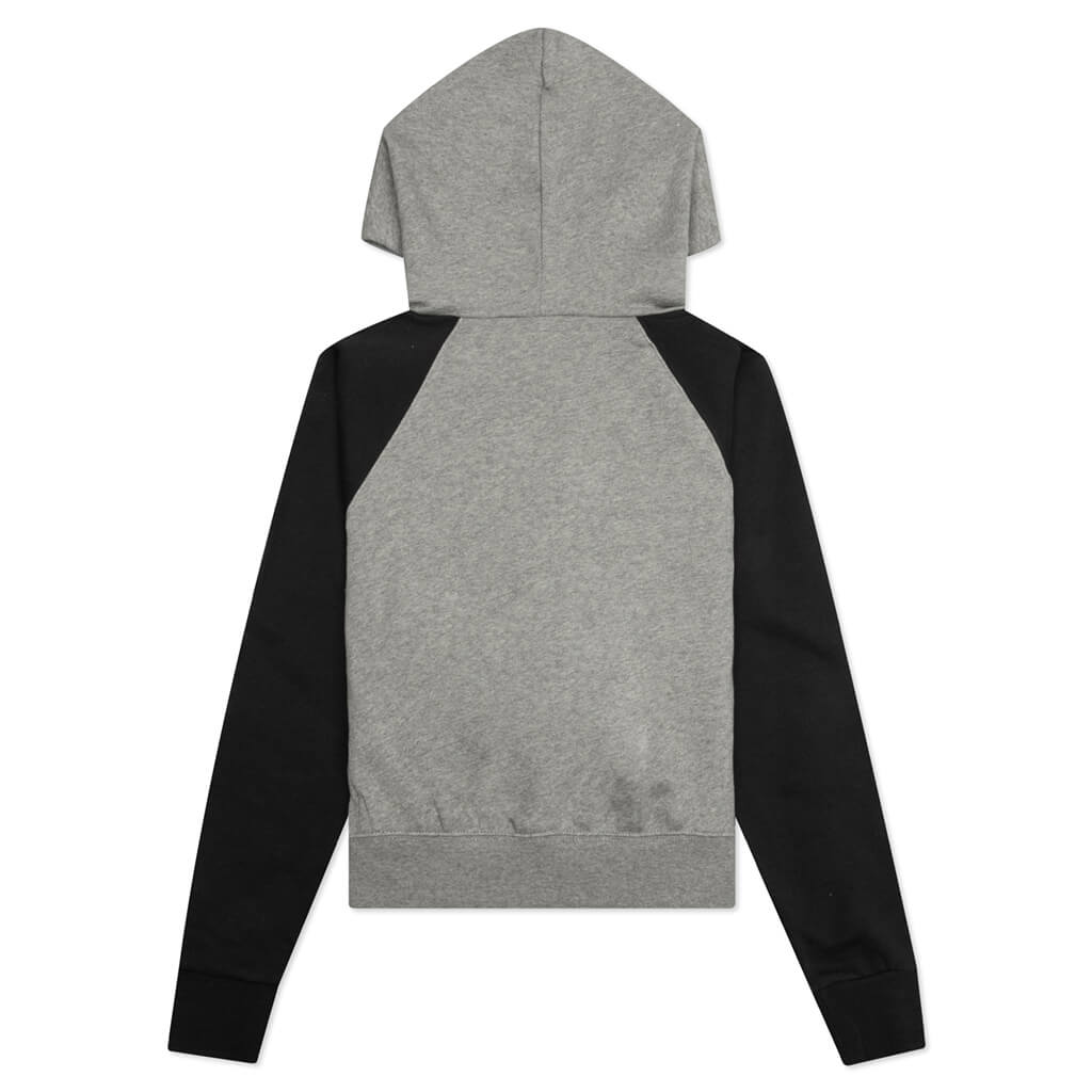 Essentials Kid's Raglan Hoodie - Dark Oatmeal