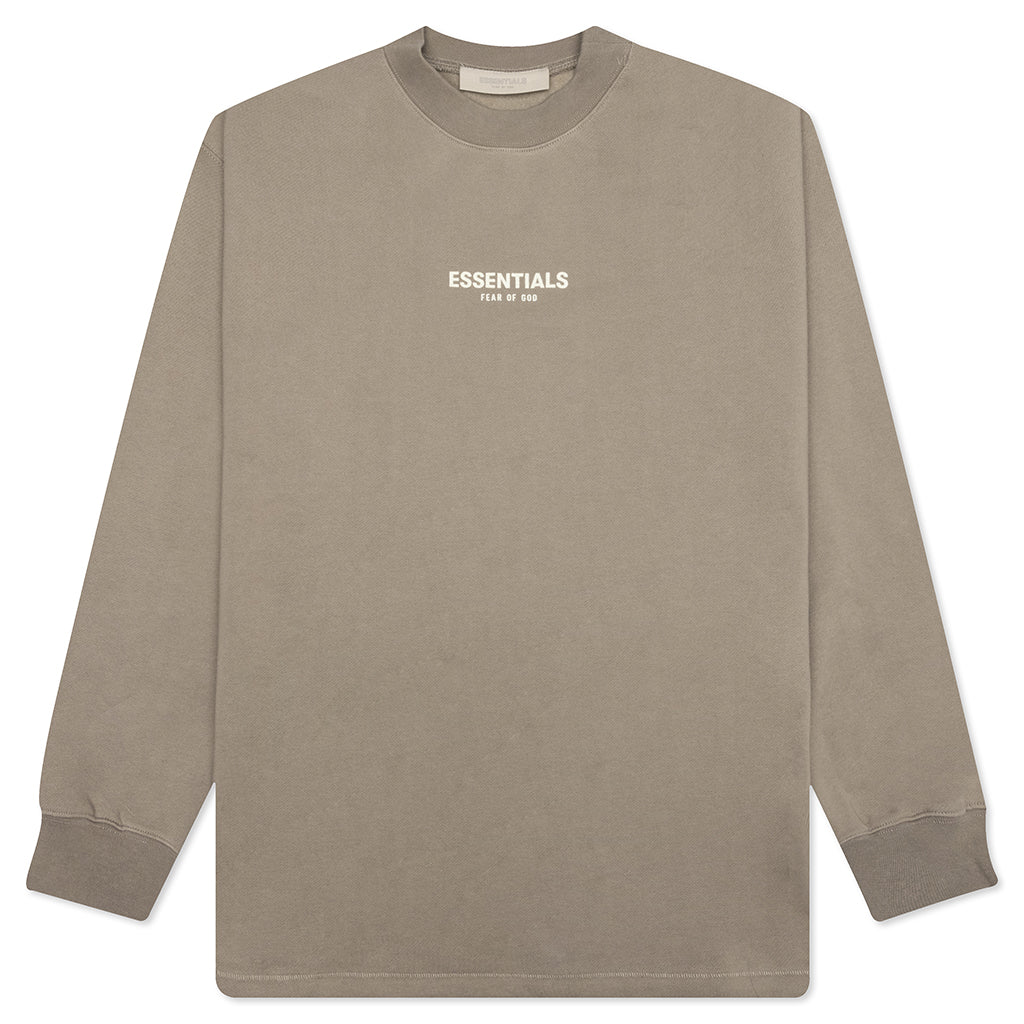 Essentials L/S Crewneck - Desert Taupe