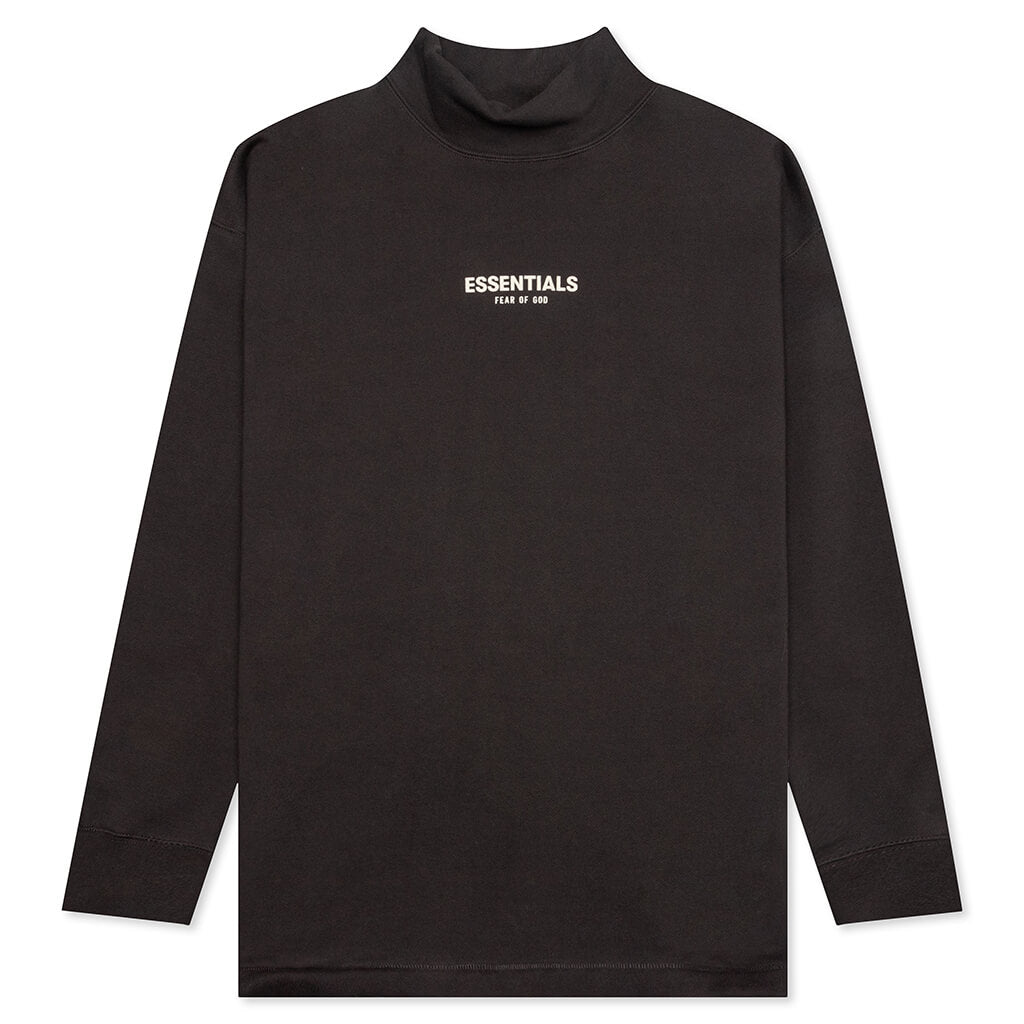 Essentials Relaxed Mockneck - Iron