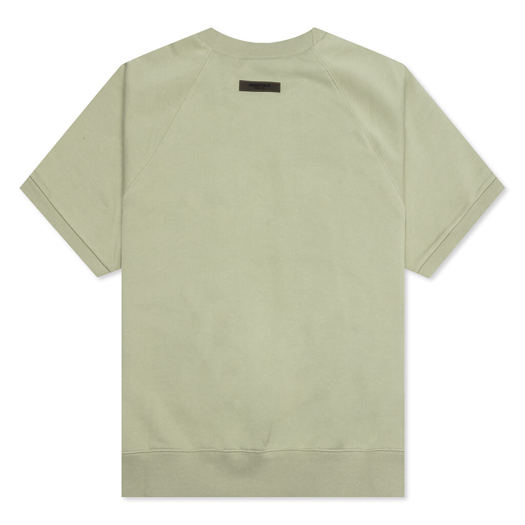 Essentials S/S Raglan Crewneck - Seafoam