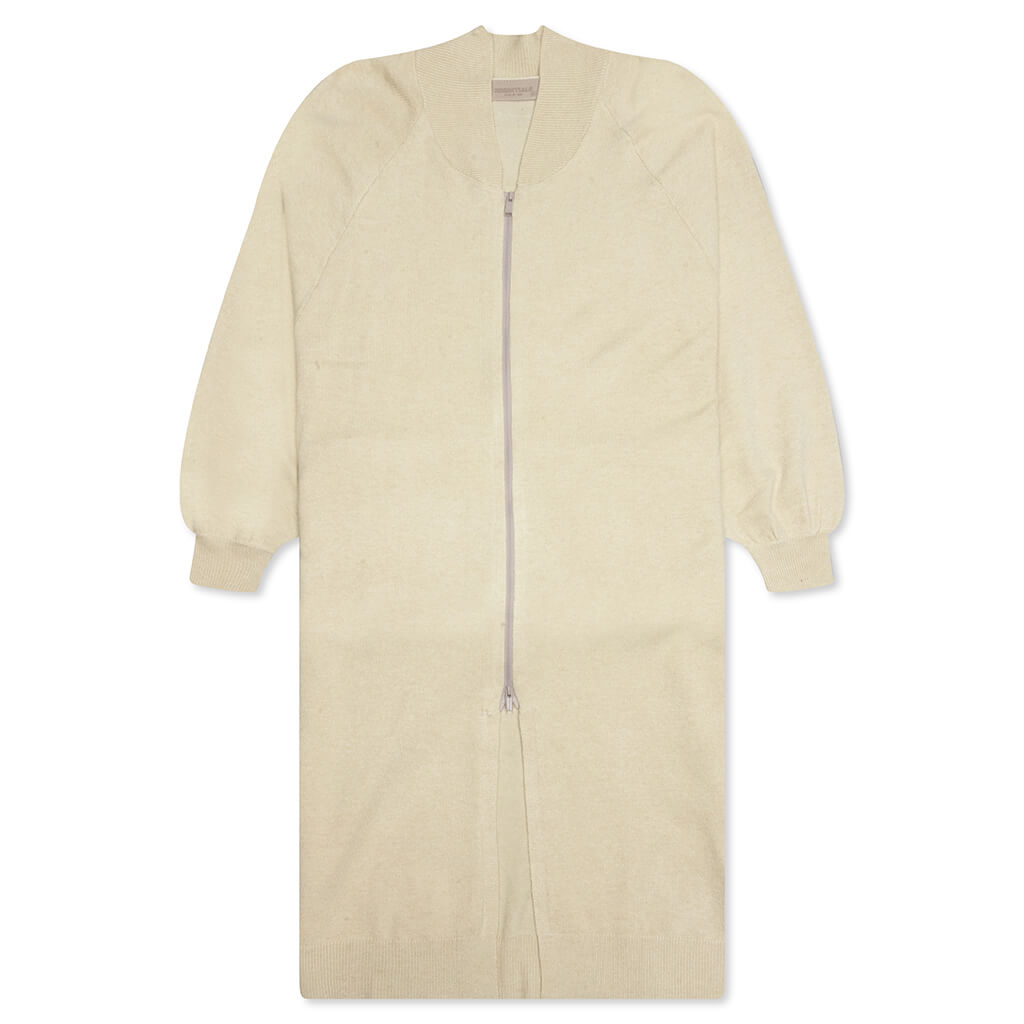 Essentials Women's Long Cardigan - Wheat