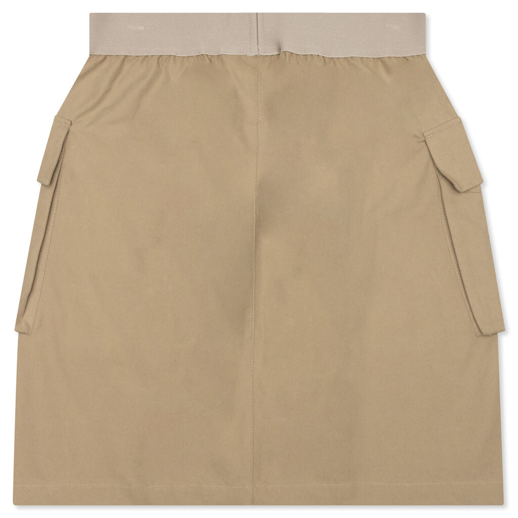Essentials Women's Cargo Skirt - Oak