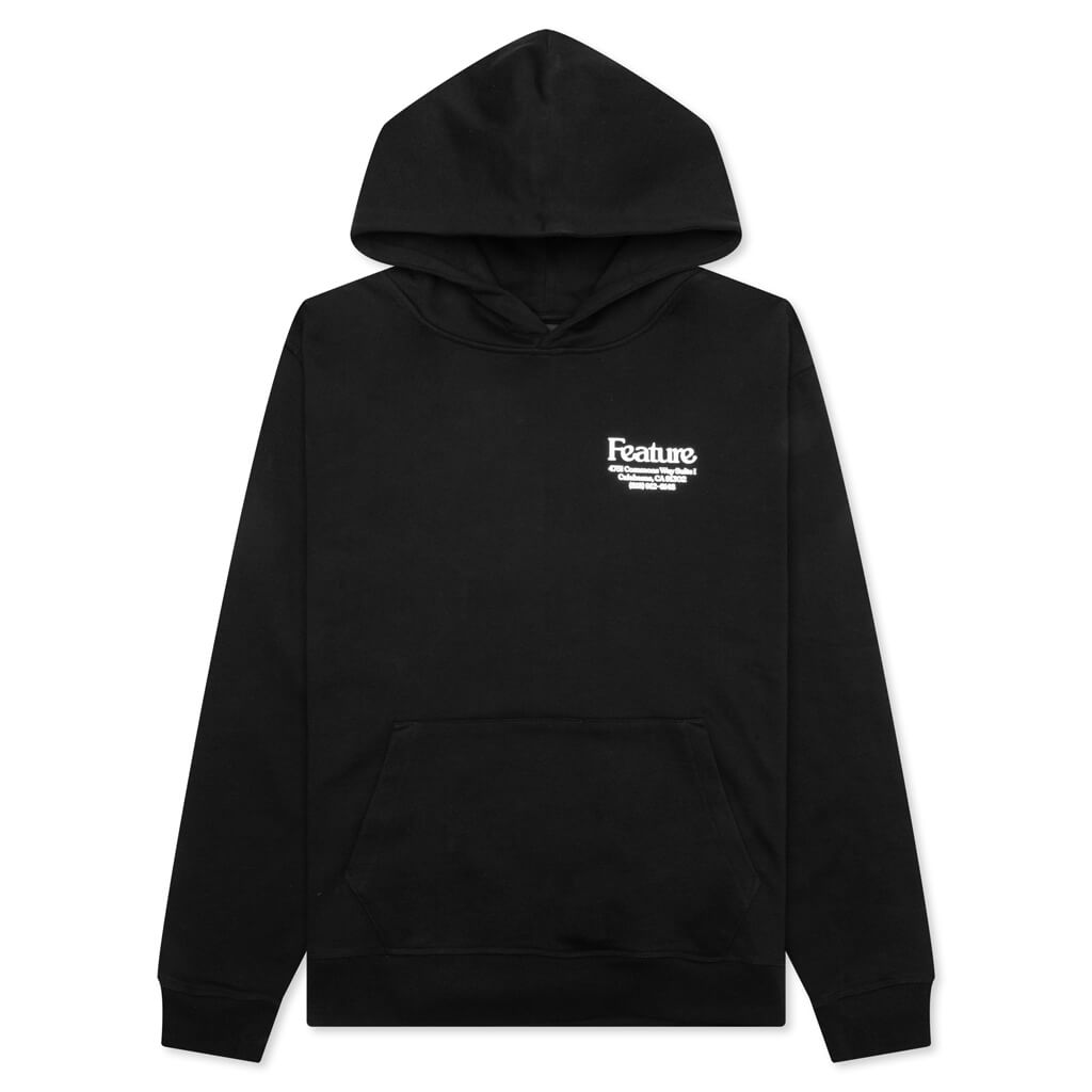 Feature C-40 Hoodie - Black